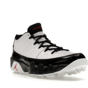Jordan 9 Retro Low Golf White Black True Red - Image 6