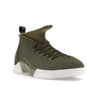 Jordan 15 Retro PSNY Woven Olive - Image 6