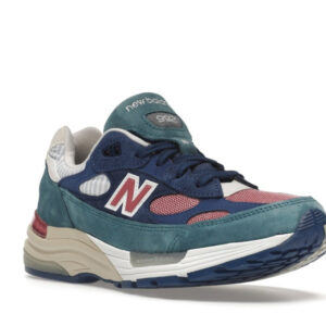 New Balance 992 Blue Teal Rose - Image 6