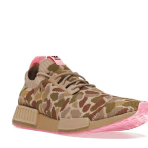 adidas NMD R1 Primeknit Duck Camo Pink - Image 6