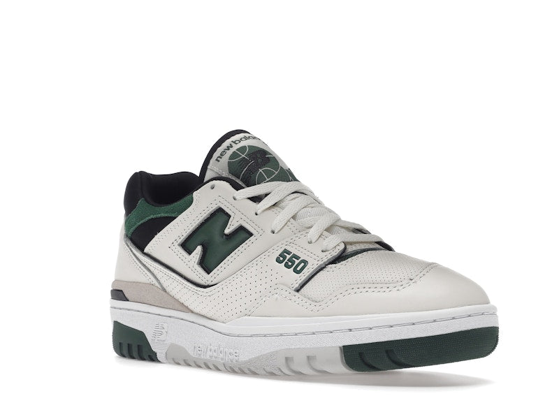 New Balance 550 Sea Salt Pine Green - Image 6