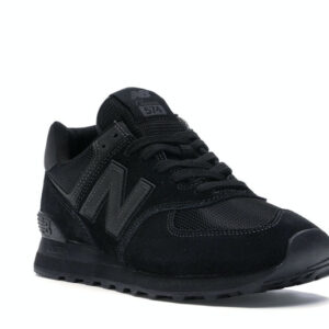 New Balance 574 Triple Black - Image 6