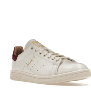 adidas Stan Smith Lux White Burgundy - Image 6