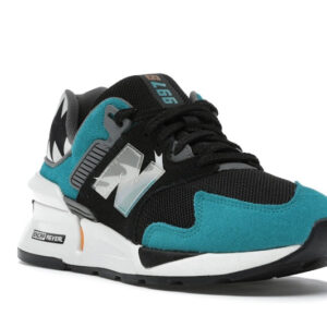 New Balance 997S Shoe Palace Great White (Teal Toe) - Image 6