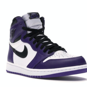 Air Jordan 1 Retro High Court Purple White Men's - 555088-500 - US - Image 7