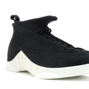 Jordan 15 Retro PSNY Black Suede - Image 6