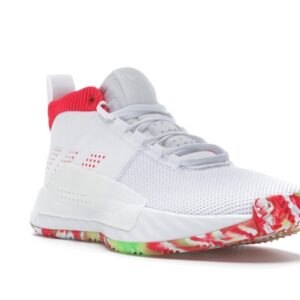 adidas Dame 5 White Multi - Image 6