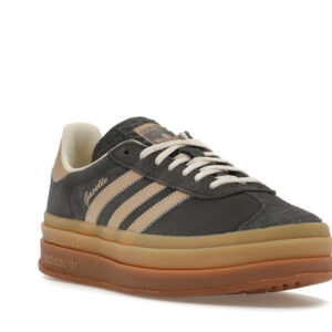 adidas Gazelle Bold Grey Magic Beige Gum (Women's) - Image 7