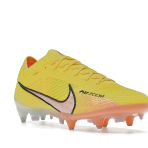 Nike Zoom Mercurial Vapor 15 Elite SG-Pro Anti-Clog Traction Yellow Strike Sunset Glow - Image 6