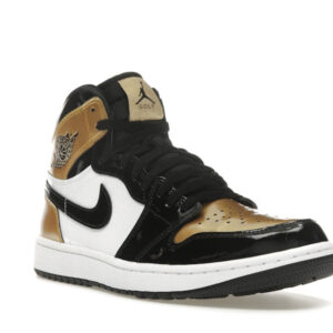 Jordan 1 Retro High Golf Patent Gold Toe - Image 7