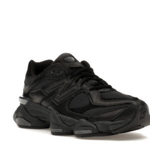 New Balance 9060 Triple Black Leather - Image 6