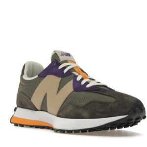 New Balance 327 Brown True Camo Black Plum - Image 6