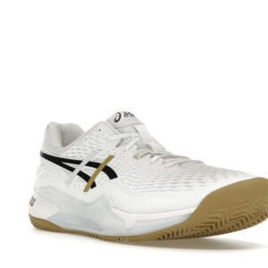 ASICS Gel-Resolution 9 Clay BOSS Matteo Berrettini White Camel - Image 5