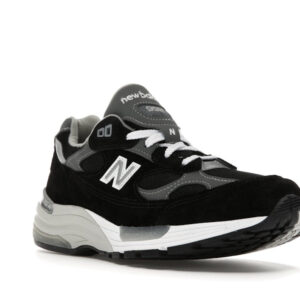 New Balance 992 Black Grey Suede - Image 6