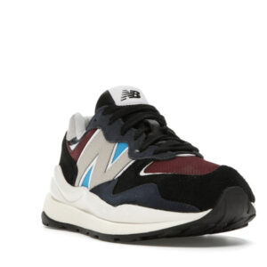 New Balance 57/40 Black Navy Burgundy - Image 7