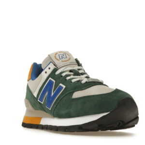New Balance 574 Rugged Green Royal Blue - Image 7