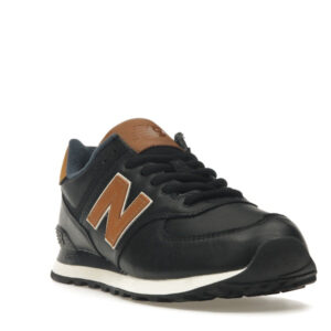 New Balance 574 Black Workwear - Image 7