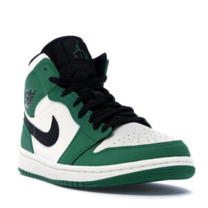 Jordan 1 Mid Pine Green Men's - 852542-301 - US - Image 7