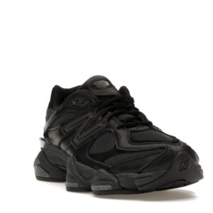 New Balance 9060 Triple Black Leather - Image 7
