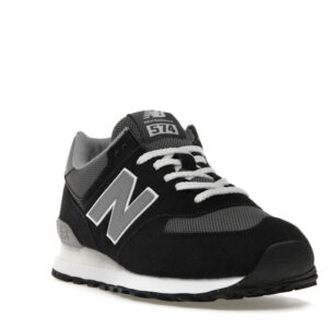 New Balance 574 Black White Grey - Image 7