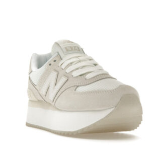 New Balance 574 Plus Sand White (Women's) - Image 7