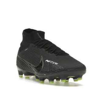 Nike Zoom Mercurial Superfly 9 Elite AG-Pro Black White Volt - Image 7