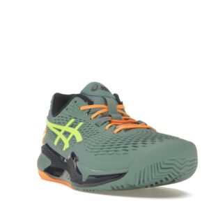 ASICS Gel-Resolution 9 Padel Celadon Safety Yellow - Image 7