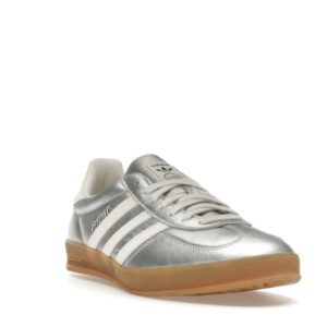 adidas Gazelle Indoor Silver Metallic Core White Men's - JR1206 - US - Image 8
