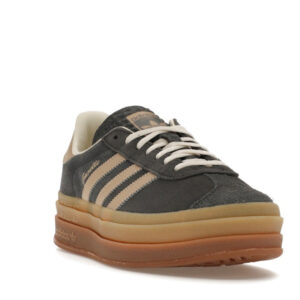 adidas Gazelle Bold Grey Magic Beige Gum (Women's) - Image 8
