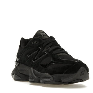 New Balance 9060 Triple Black Patent - Image 7