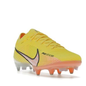 Nike Zoom Mercurial Vapor 15 Elite SG-Pro Anti-Clog Traction Yellow Strike Sunset Glow - Image 7