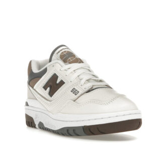 New Balance 550 Sea Salt Dark Mushroom - Image 7