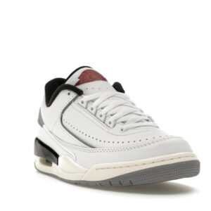 Jordan 2/3 White Black Metallic Silver Men's - FD0383-148 - Image 8