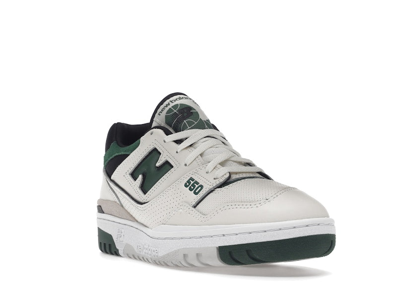 New Balance 550 Sea Salt Pine Green - Image 7