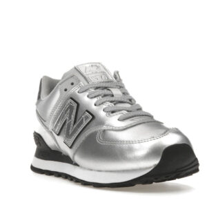New Balance 574 Silver (Women's) - Image 7