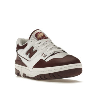 New Balance 550 White Burgundy - Image 7