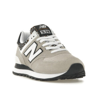 New Balance 574 Grey Black Leopard Print (Women's) - Image 7
