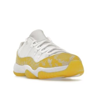 Jordan 11 Retro Low Yellow Snakeskin (Women's) - Image 7