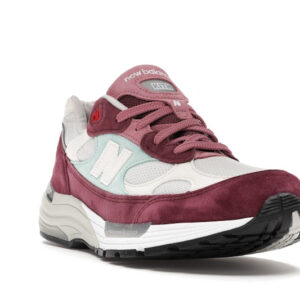 New Balance 992 Kith Kithmas Burgundy White - Image 7