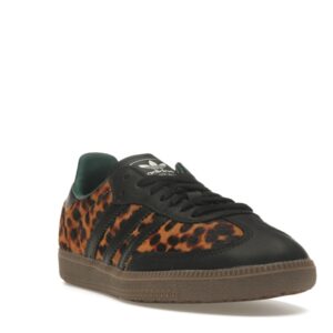 adidas Samba OG Black Green Leopard (Women's) - JI2735 - Image 8