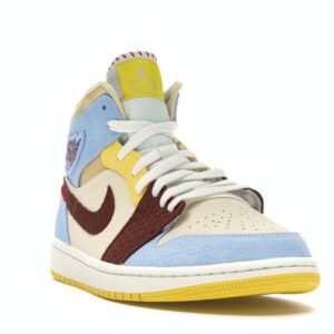 Jordan 1 Mid SE Fearless Maison Chateau Rouge - Image 7