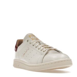adidas Stan Smith Lux White Burgundy - Image 7