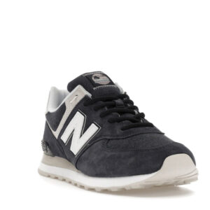 New Balance 574 Fleece Navy - Image 7