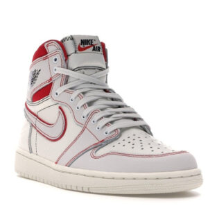 Jordan 1 Retro High Phantom Gym Red - Image 7