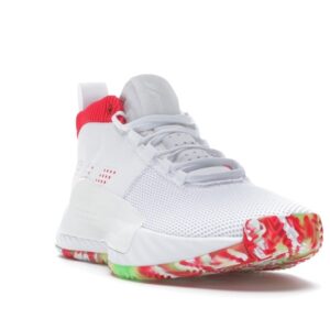 adidas Dame 5 White Multi - Image 7