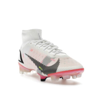 Nike Mercurial Superfly 8 Elite FG White Pink Blast - Image 7