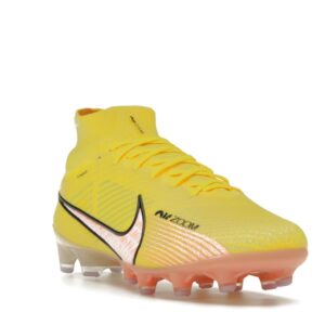Nike Zoom Mercurial Superfly 9 Elite AG-Pro Yellow Strike Sunset Glow - Image 7