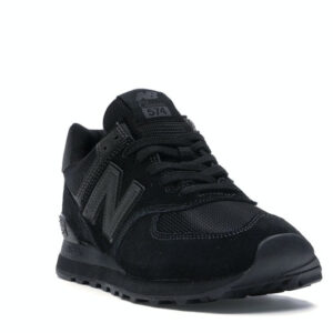 New Balance 574 Triple Black - Image 7
