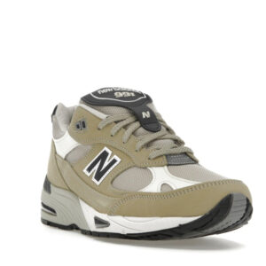 New Balance 991v1 MiUK Elm Brown Rice - Image 7