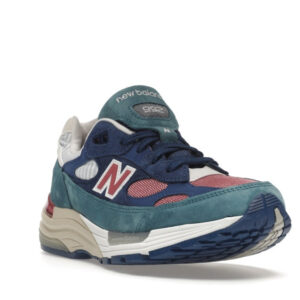 New Balance 992 Blue Teal Rose - Image 7